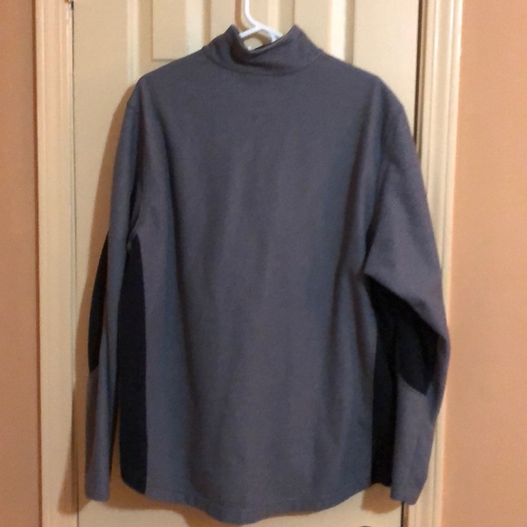 Lands’ End Black and Grey Pullover - Picture 2 of 3